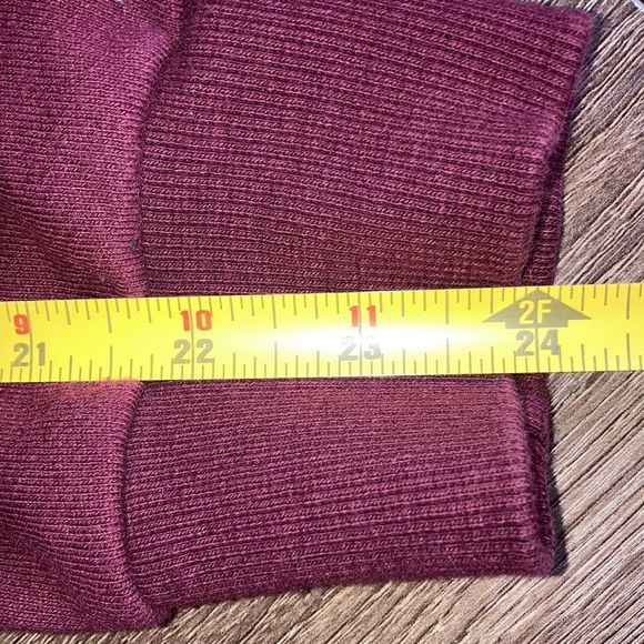 Mens Paul Fredrick Maroon Large Sweater - Picture 9 of 9